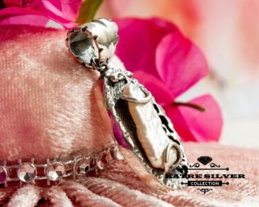 Unique Pearl Pendant 925 Sterling Silver – Elegant Pearl Necklace, Natural Pearl Pendant Gift for Her - Image 5