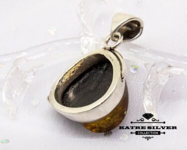 Natural Amber Necklace, Unique Amber Jewelry, Natural Amber Pendant, Rare Amber, Baltic Amber, Natural Gift - Image 10