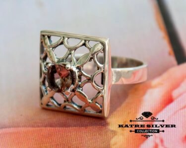 Stunning Diaspore Ring 925 Sterling Silver – Color Changing Gemstone Ring, Turkish Handmade Statement Ring for Her - Image 3