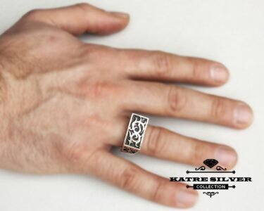 Minimalist Plain Silver Ring 925 Sterling Silver – Handmade Solid Silver Ring, Elegant Simple Band Ring for Women - Image 2