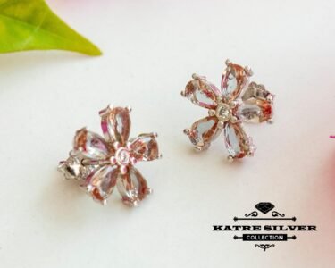 Stunning Sultanite Earrings 925 Sterling Silver – Color Changing Floral Stud Earrings, Elegant Gemstone Earrings for Her - Image 7