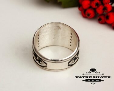 Solid Silver Ring, Handmade Ring, 925 Sterling Silver, Designer Ring, Plain Ring, Pure Silver Ring, Plain Silver Ring, Silver Gift Ring - Image 8