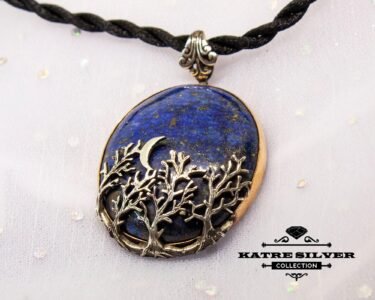 Lapis Lazuli Necklace / Blue Lapis / Lapis Necklace / Lapis Pendant / Lapis Lazuli Jewelry / Lapis Lazuli Pendant / Blue Pendant / Blue - Image 5