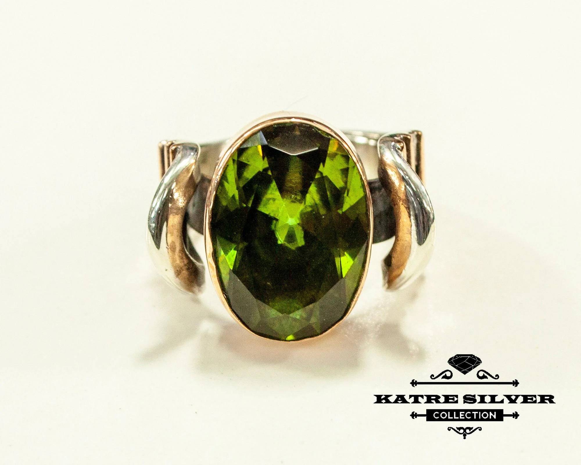 Stunning Oval Diaspore Ring 925 Sterling Silver – Color Changing Gemstone Ring, Elegant Solitaire Ring for Women - Image 4