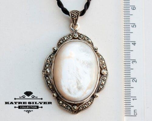 Large Shell Pendant, Seashell Pendant, Sea Shell Pendant, Shell Pendant, Shell Necklace, Shell Jewelry, Unique Pendant, White Pendant, Summer - Image 7