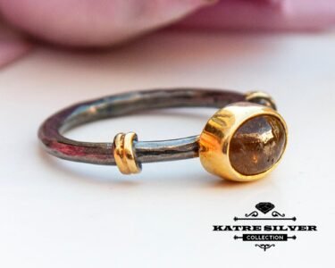 oval tourmaline ring 925 sterling silver gemstone ring