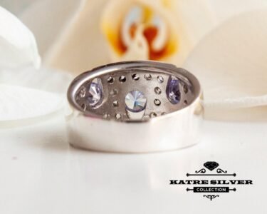 Drops Ring, Statement Ring, Unique Ring, Bohemian Ring, Boho Ring, Modern Ring, Everyday Ring, Gift Ring, Design Ring, Large Ring, 925 Silver - Image 8