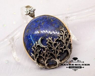 Lapis Lazuli Necklace / Blue Lapis / Lapis Necklace / Lapis Pendant / Lapis Lazuli Jewelry / Lapis Lazuli Pendant / Blue Pendant / Blue - Image 7