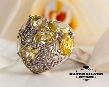 Star Heart Ring, Heart Shaped Ring, Silver Star Ring, Star Ring, Silver Heart Ring, Heart Ring, Heart Jewelry, Love Ring, Star Jewelry, Ring - Image 5