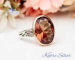 Zultanite Ring with Oval Cut Handmade Ring, Color Changing Diaspore Gem, Hand Made Ring, Color Changing Ring, Gift for Her - Image 7