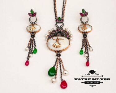 Sea Shell Tassel Jewelry Set 925 Sterling Silver – Handmade Natural Shell Jewelry Set, Long Tassel Statement Jewelry for Women - Image 6