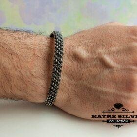 Surfer Bracelet, Bracelet for Dad, Bangle Bracelet Men, Mens Cuff Bracelet, Men Silver Bracelet, Mens Jewelry