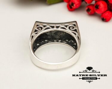 Minimalist Plain Silver Ring 925 Sterling Silver – Handmade Solid Silver Ring, Elegant Simple Band Ring for Women - Image 7