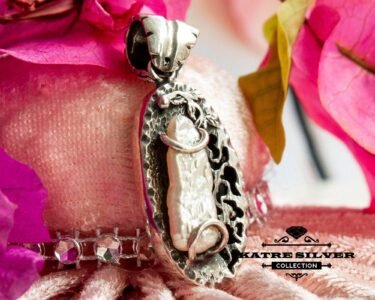 Unique Pearl Pendant 925 Sterling Silver – Elegant Pearl Necklace, Natural Pearl Pendant Gift for Her - Image 3