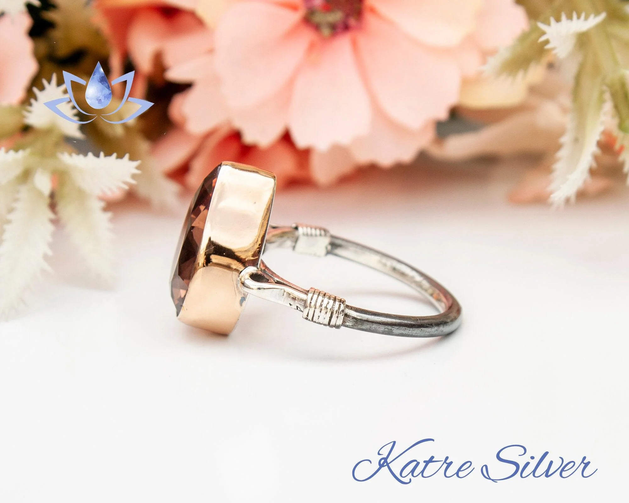 Zultanite Pear Cut Ring – Stunning 925 Sterling Silver Color Changing Diaspore Ring, Vintage Handmade Engagement Ring Gift for Women - Image 9