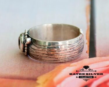 Handmade Silver Diaspore Ring, Womens Ring, Womens Vintage Ring, 925 Silver Ring, Woman Gift Ring, Adjustable Ring, Ring for Her, Silver - Image 8