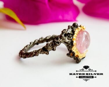 Natural Pink Ruby Ring, Pink Ruby, Pink Stone Ring, Ruby Ring, Statement Ring, Handmade Ring, Anniversary Ring, Pink Gemstone, Ruby Jewelry - Image 5