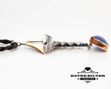 Stunning Tanzanite Pendant 925 Sterling Silver – Triangle Art Deco Blue Gemstone Necklace, Unique Statement Pendant for Her - Image 3