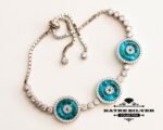 Evil Eye Charm Bracelet, Protect Bracelet, Turkish Evil Eye, Good Luck Bracelet, Evil Eye Bracelet, Protection Bracelet, Bracelet, Protection - Image 5