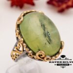 prehnite statement ring