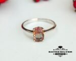 Sultanite Color Change Ring, Turkish Ring, Women Silver Ring, Solitaire Ring, Women Ring, Silver Stone Ring, 925 Silver Ring, Statement Ring - Image 5