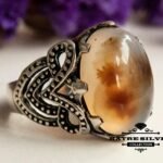 Mens Handmade Ring, Ottoman Mens Ring, Turkish Handmade Silver Men Ring, Yemeni Agate Ring, Gift for Him, 925k Sterling Silver Ring, Agate