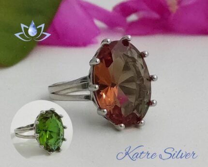 Sultanite Ring | Promise Ring | Sultanite | Diaspore Stone | Sultanite Jewelry | Sterling Silver | Gift for Her | Gift Idea