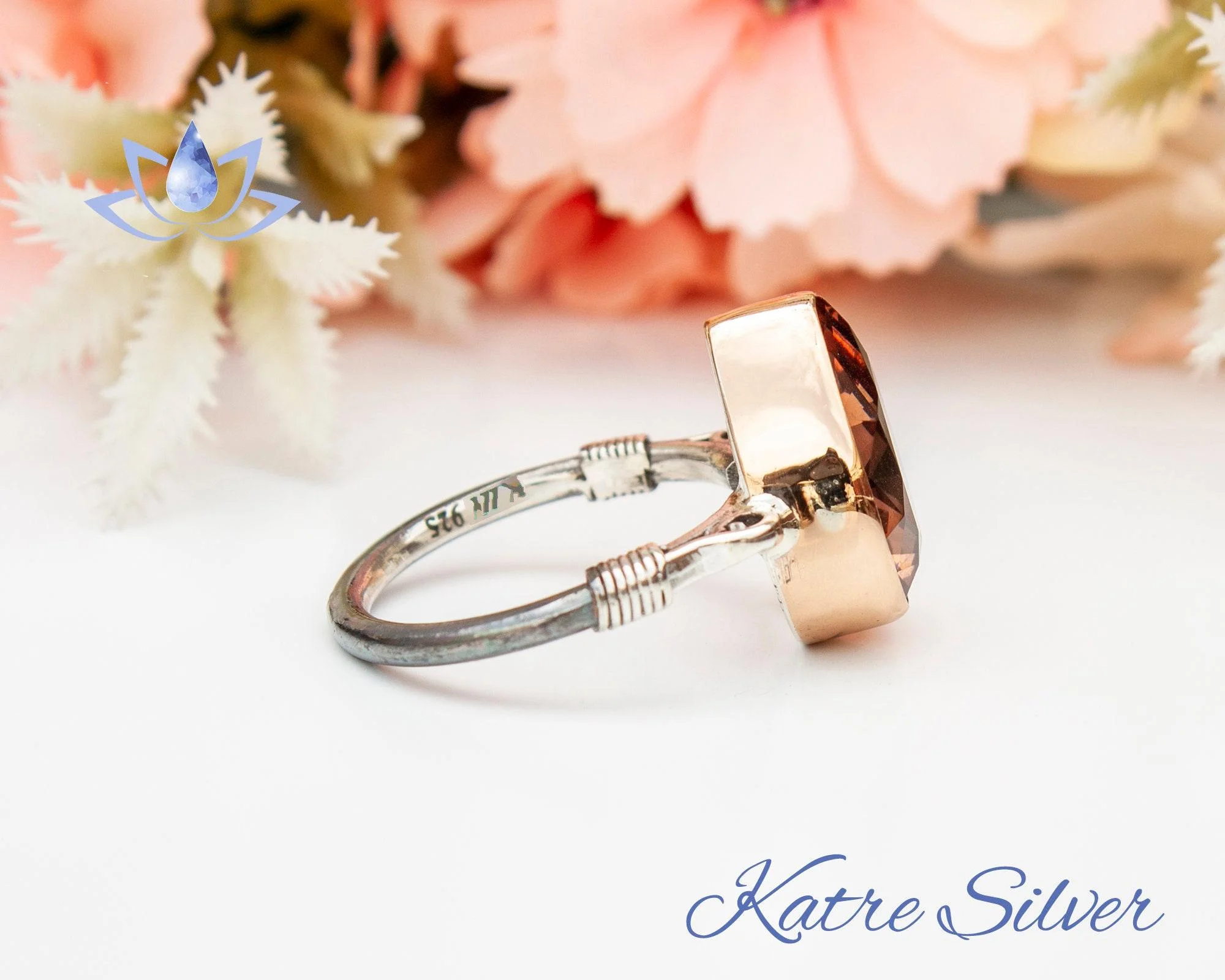 Zultanite Pear Cut Ring – Stunning 925 Sterling Silver Color Changing Diaspore Ring, Vintage Handmade Engagement Ring Gift for Women - Image 8