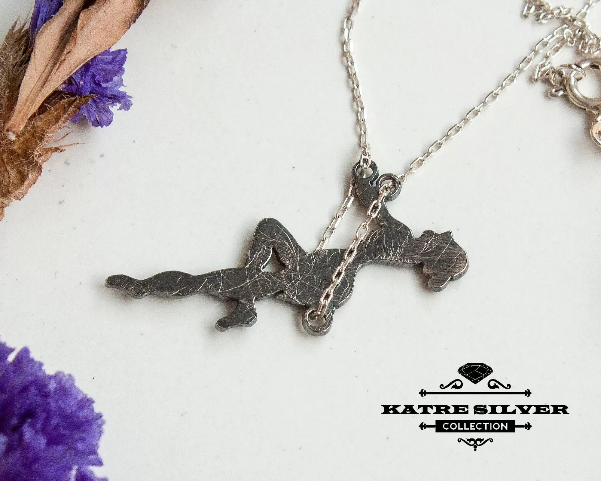 Stunning Girl on Swing Necklace 925 Sterling Silver – Dainty Swinging Girl Pendant, Meaningful Delicate Necklace Gift for Her - Image 7