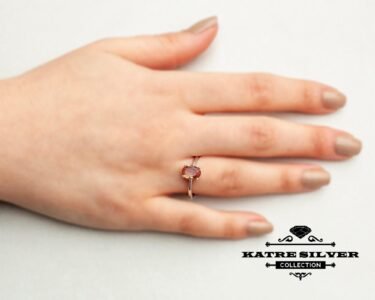 Sultanite Color Change Ring, Turkish Ring, Women Silver Ring, Solitaire Ring, Women Ring, Silver Stone Ring, 925 Silver Ring, Statement Ring - Image 2