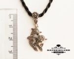 Marcasite Dolphin, Marcasite Pendant, Dolphin Pendant, Marcasite 925, Silver Dolphin, Dolphin Necklace, Made in Turkey - Image 9