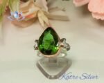 Zultanite Ring with Pear Cut Handmade Ring, Engagement Ring, Color Changing Diaspore Gem, Hand Made Ring, Color Changing Ring, Gift for Her - Image 3