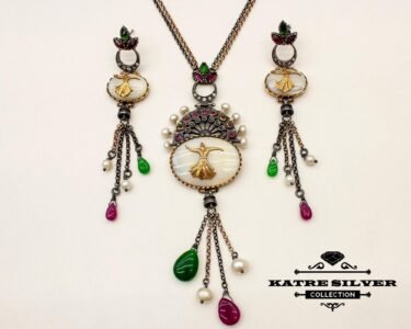 sea shell jewelry set