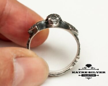 Eagle Statement Ring for Men 925 Sterling Silver – Handmade Vintage Eagle Ring, Bold Animal Designer Ring for Men - Image 8