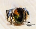 Oval Diaspore Ring, Color Changing Ring, Turkish Ring, Women Ring, Solitaire Ring, 925 Silver Ring, Handmade Ring, Oval Stone Ring - Image 3