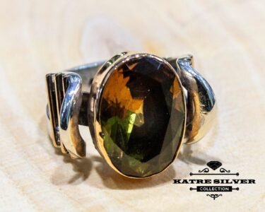 Stunning Oval Diaspore Ring 925 Sterling Silver – Color Changing Gemstone Ring, Elegant Solitaire Ring for Women - Image 3
