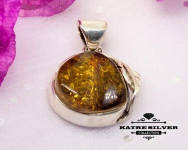 Natural Amber Necklace, Unique Amber Jewelry, Natural Amber Pendant, Rare Amber, Baltic Amber, Natural Gift - Image 3