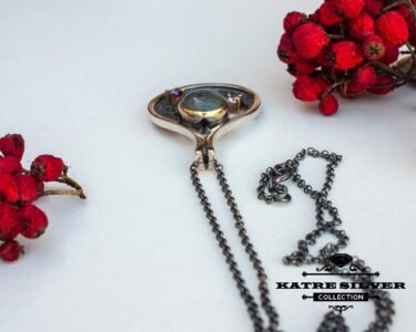 Green Moss Agate Necklace, Moss Agate Pendant, Green Moss Agate, Green Agate Necklace, Moss Agate Jewelry, Gemstone Necklace, Agate Necklace - Image 6