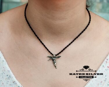 Guardian Angel Charm, Silver Angel Charm, Silver Angel Pendant, Guardian Angel, Angel Pendant, Pendant Angel, Angel Necklace, Angel Gift - Image 2