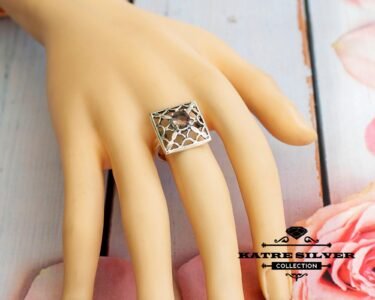 Stunning Diaspore Ring 925 Sterling Silver – Color Changing Gemstone Ring, Turkish Handmade Statement Ring for Her - Image 4