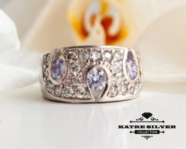 Drops Ring, Statement Ring, Unique Ring, Bohemian Ring, Boho Ring, Modern Ring, Everyday Ring, Gift Ring, Design Ring, Large Ring, 925 Silver - Image 3