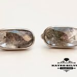 faceted quartz earrings 925 sterling silver boho gemstone earrings