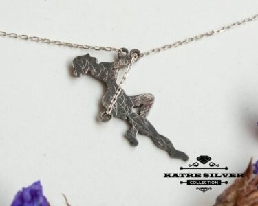 Stunning Girl on Swing Necklace 925 Sterling Silver – Dainty Swinging Girl Pendant, Meaningful Delicate Necklace Gift for Her - Image 4