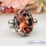 Vintage Style with Oval Cut Ring, Mood Ring, Antique Style Sultanite Ring, Special Edition Ring, Color Changing Ring, Gift for Her Mother