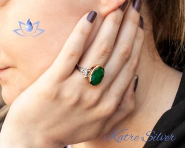 Best Paraiba Tourmaline Ring 925 Sterling Silver – Faceted Blue Green Gemstone Solitaire Ring, Handmade Luxury Jewelry Gift for Her - Image 2