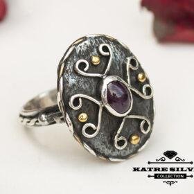 Genuine Ruby Ring, July Birthstone Ring, July Ring, Natural Ruby Ring, Ruby Silver Ring, Red Gemstone Ring, Ruby Jewelry, Red Ring