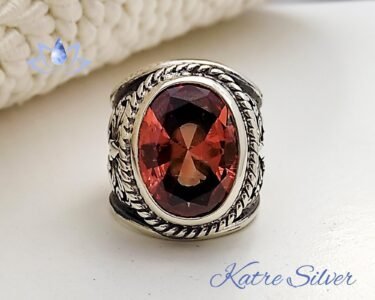 Best Sultanite Ring for Men 925 Sterling Silver – Color Changing Diaspore Ottoman Ring, Handmade Turkish Statement Jewelry Gift for Him - Image 3