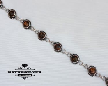 Natural Baltic Amber Bracelet, Genuine Baltic Amber Jewelry, Amber Sterling Silver Bracelet, Women's Jewelry, Romantic Stone Gift - Image 3