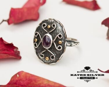 Genuine Ruby Ring, July Birthstone Ring, July Ring, Natural Ruby Ring, Ruby Silver Ring, Red Gemstone Ring, Ruby Jewelry, Red Ring - Image 4