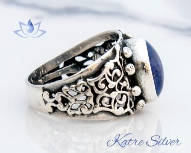 Mens Tanzanite Ring, Blue Tanzanite, Mens Birthstone Ring, Magnificent Sapphire, Genuine Tanzanite, Men's Ring, Gift for Him - Image 7